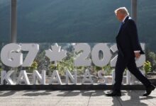 Trump en el G7. (REUTERS/Amber Bracken)