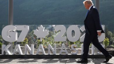 Trump en el G7. (REUTERS/Amber Bracken)