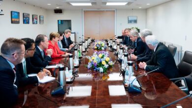 Funcionarios del equipo económico mantuvieron reuniones con el staff técnico del organismo en Buenos Aires. Foto: Infobae