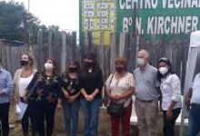 Comisión Vecinal del B° Néstor Kirchner. Foto: Página 12
