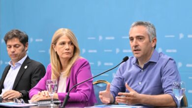 Andrés “Cuervo” Larroque, ministro de Desarrollo Social de la provincia de Buenos Aires