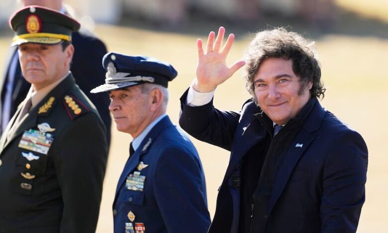 Javier Milei. Foto: Infobae