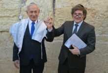 Javier Milei y Benjamín Netanyahu