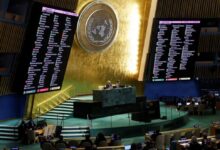 Imagen de archivo de una votación de la Asamblea General de la ONU (REUTERS/Shannon Stapleton)