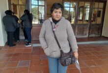 Reina Montero, presidenta del Centro Vecinal.