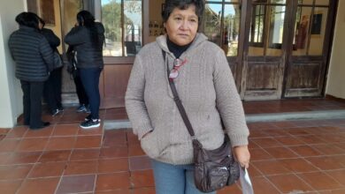 Reina Montero, presidenta del Centro Vecinal.