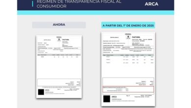 Este es el modelo de factura que comenzó a regir el 1° de enero en grandes comercios y en abril se amplió a todos. Fuente: Infobae