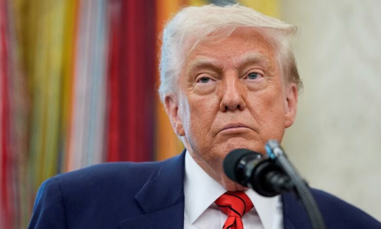 : El presidente de los Estados Unidos, Donald Trump en el Despacho Oval de la Casa Blanca en Washington (Reuters)