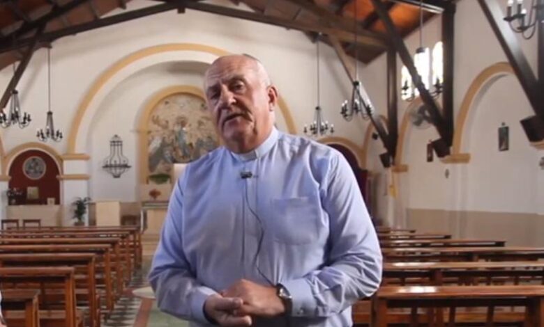Monseñor Dante Bernacki acompaña la fiesta patronal en San Antonio de los Cobres. Foto: RR SS