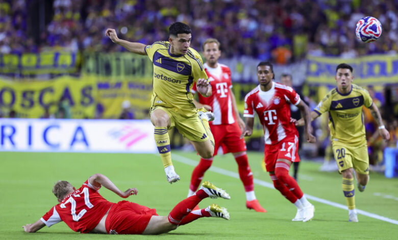 Boca dio pelea en Miami, pero vuelve a ceder en el final ante el Bayern