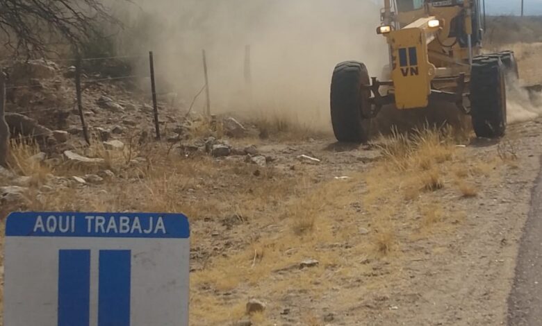 Los trabajos de Vialidad Nacional.