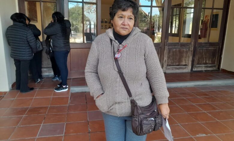 Reina Montero, presidenta del Centro Vecinal.