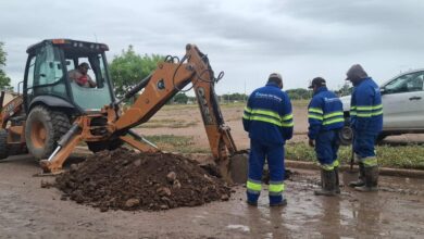 Güemes exige a Aguas del Norte mejoras urgentes en obras y servicios. Foto; RR SS