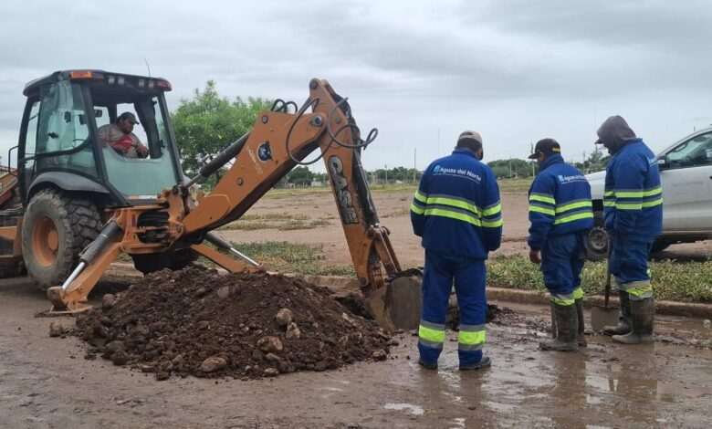 Güemes exige a Aguas del Norte mejoras urgentes en obras y servicios. Foto; RR SS