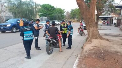 Mosconi: Intensifican controles tras detectar a menores en motos sin licencia. Foto: RR SS