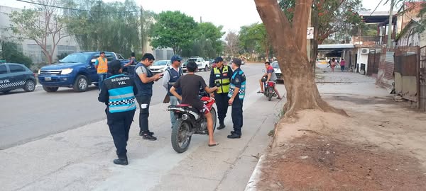 Mosconi: Intensifican controles tras detectar a menores en motos sin licencia. Foto: RR SS