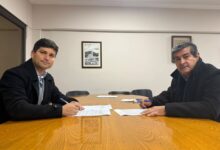 Firma del convenio.
