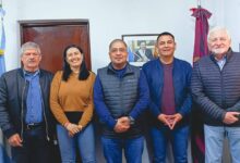 Intendentes de San Martín reunidos en Salvador Mazza.
