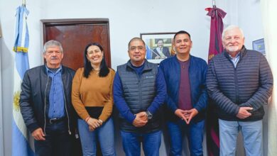 Intendentes de San Martín reunidos en Salvador Mazza.