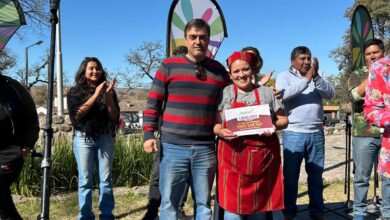 Los jurados eligieron a Mercedes Vargas como la ganadora del concurso. Foto: Municipalidad de San Lorenzo