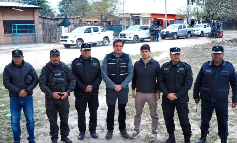 Operativo en Orán.