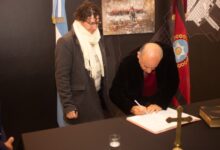 El intendente Carlos Rosso designó a Rodolfo Alderete como nuevo Director de Tránsito de General Güemes. Foto: Municipalidad de Güemes