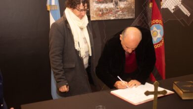 El intendente Carlos Rosso designó a Rodolfo Alderete como nuevo Director de Tránsito de General Güemes. Foto: Municipalidad de Güemes