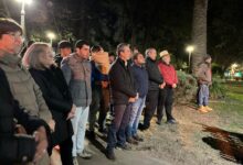 El encuentro se realizó en la plaza San Martín y contó con la presencia del intendente José María Issa, el senador Sergio Leavy y el diputado Gustavo Dantur. Foto: Municipalidad de Metan