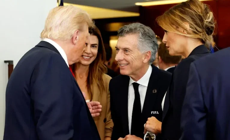 Macri y Trump reavivan lazos en la final del Mundial de Clubes en Nueva Jersey