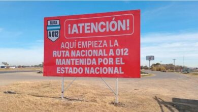 Señalización de Santa Fe.