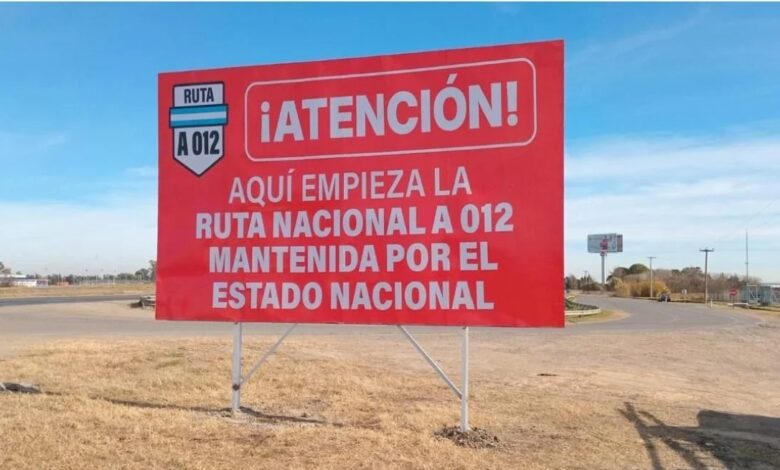 Señalización de Santa Fe.