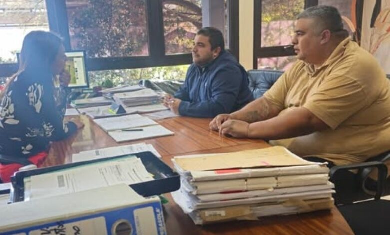 El intendente José María Issa mantuvo una reunión clave con el IPV para avanzar en la regularización de barrios. Foto: RR SS
