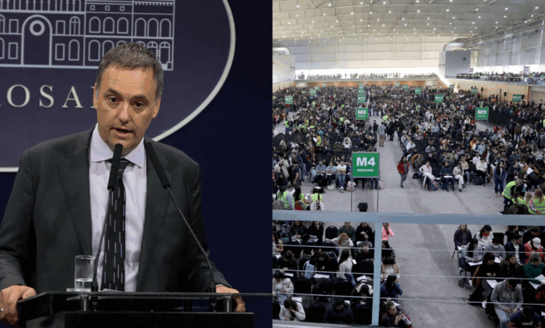 Adorni anuncia evaluación oral y salvaguarda de notas originales en exámenes de residencias