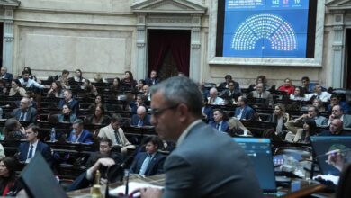 Cámara de Diputados. Foto: Infobae