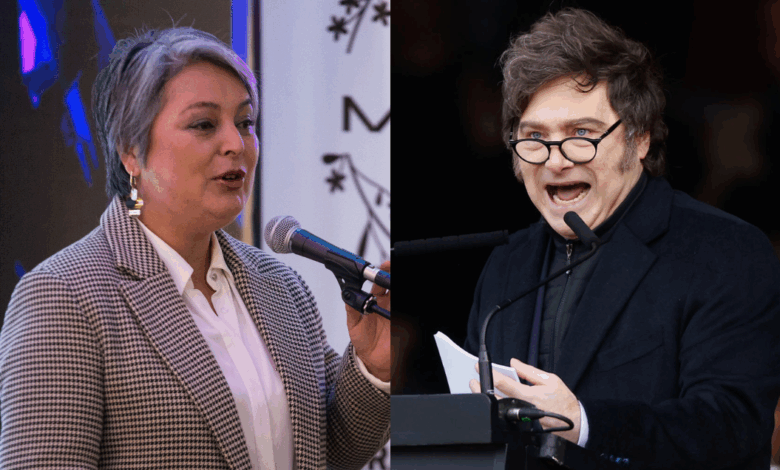 Jeannette Jara, candidata presidencial de Chile desafía a Milei