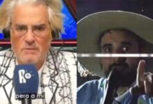 Lázaro Caballero detuvo su show para responder a las polémicas declaraciones de Roberto Pettinato. Foto: RR SS