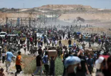 Israel instaló una "ciudad humanitaria" en el sur de Gaza para albergar a desplazados