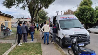 Móvil del Registro Civil.