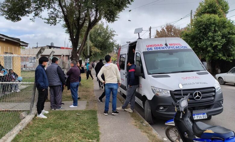 Móvil del Registro Civil.