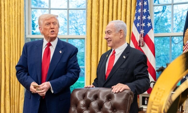 Trump y Netanyahu buscan dinamizar el alto el fuego con Hamás