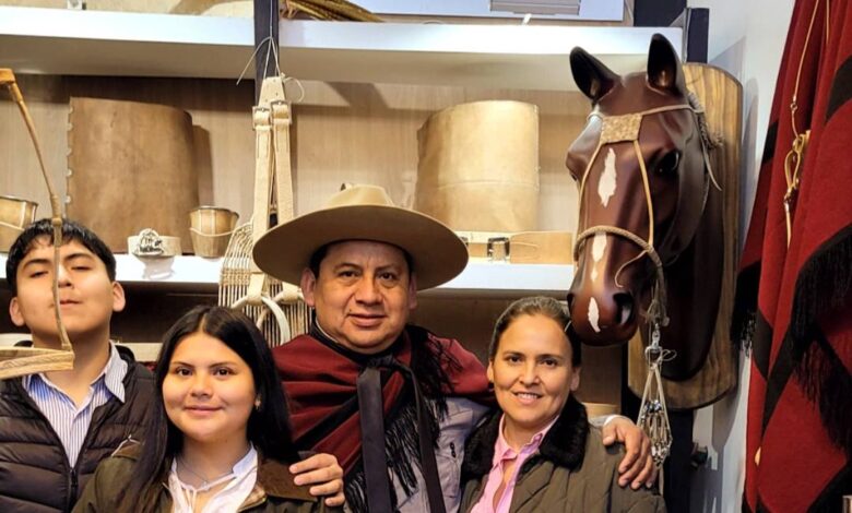 Ariel Maidana, artesano de La Caldera