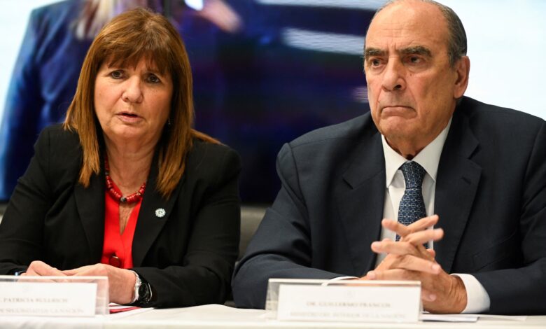 Guillermo Francos anticipó que Bullrich encabezará la lista por la Ciudad de Buenos Aires