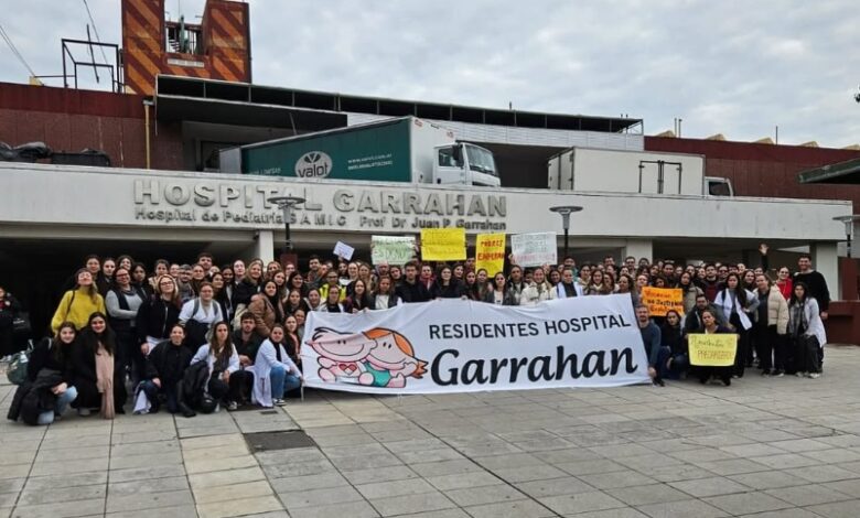 El personal de salud del Hospital Garrahan anunció una nueva medida de fuerza de 24 horas