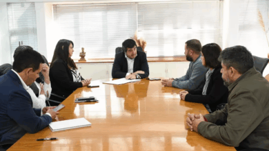 El encuentro en el Ministerio de Producción.