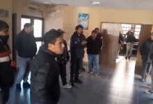 Obreros de Rosario de la Frontera reclaman al Concejo por falta de apoyo al empleo local. Foto: RR SS