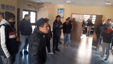 Obreros de Rosario de la Frontera reclaman al Concejo por falta de apoyo al empleo local. Foto: RR SS