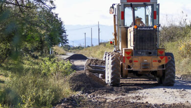 Avanzan las obras de mantenimiento y mejora de caminos en Campo Quijano. Foto: RR SS