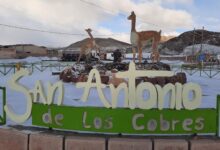Defensa Civil de San Antonio de los Cobres pidió no circular por zonas de altura. Foto: RR SS
