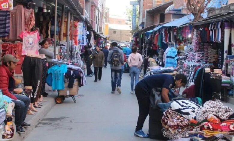 Comerciantes de Orán. Foto: RR SS