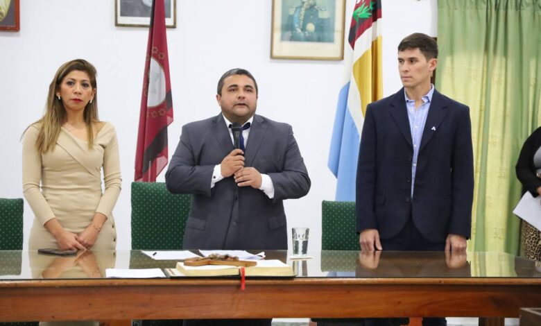 Apertura de sesiones.
